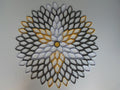 Large Paper Dahlia Wall Art: Geometric Modern Decor