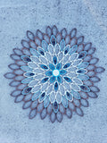 Large Paper Quilled Mandala Wall Art: Modern Home Decor
