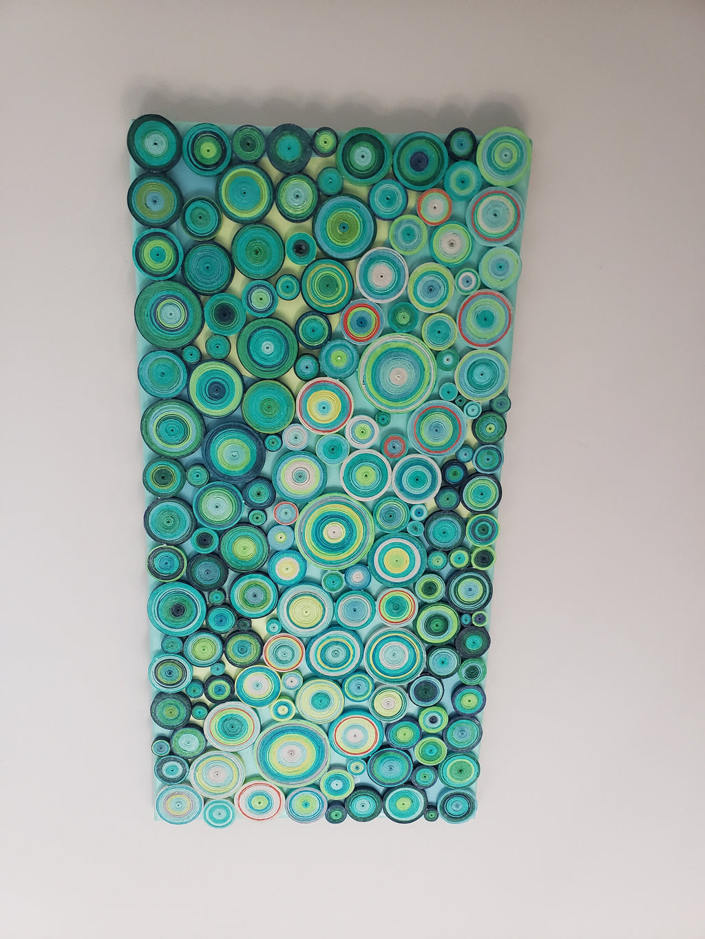 Large Abstract Circles Wall Art Modern Home Decor