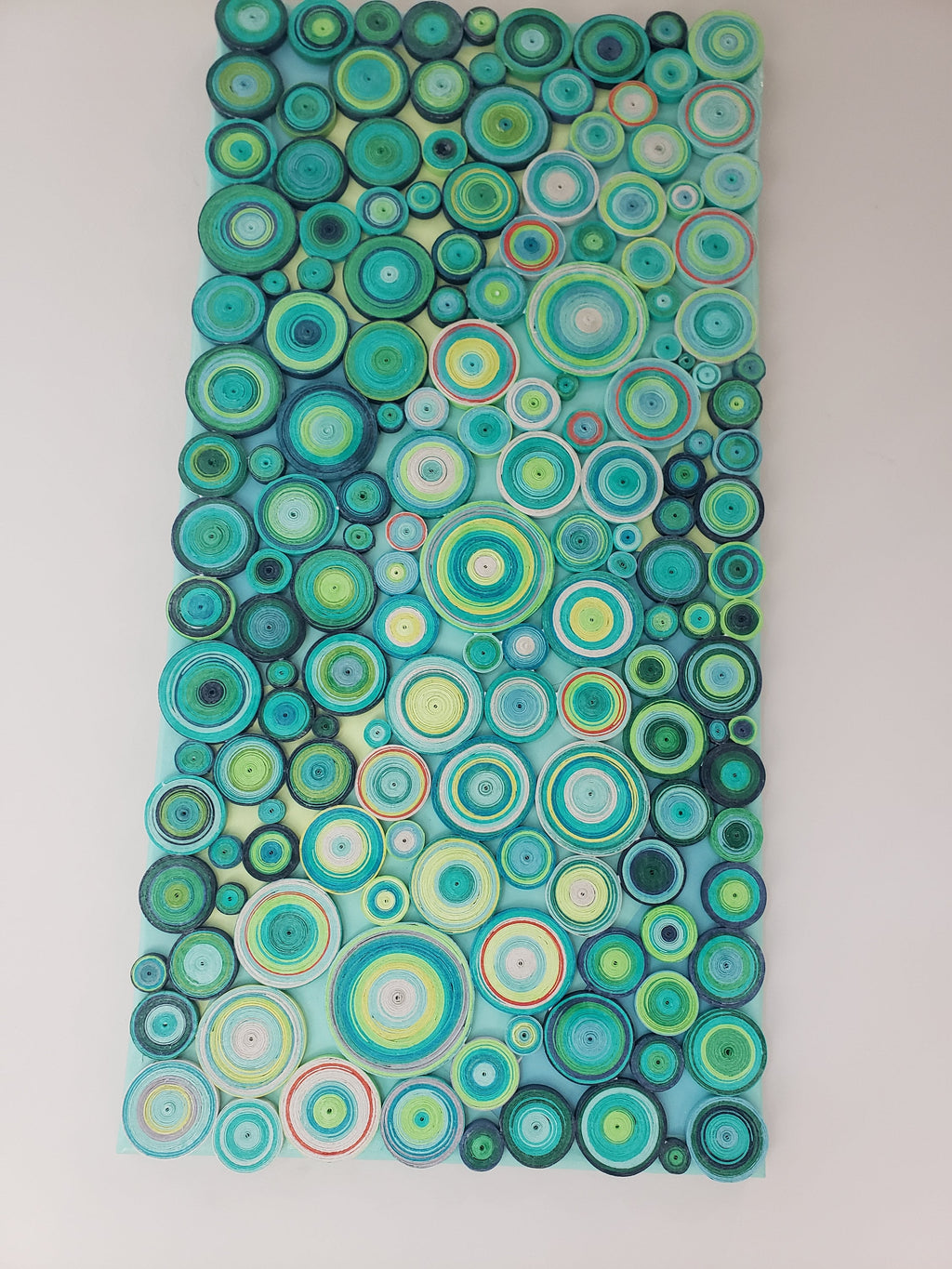 Large Abstract Circles Wall Art Modern Home Decor